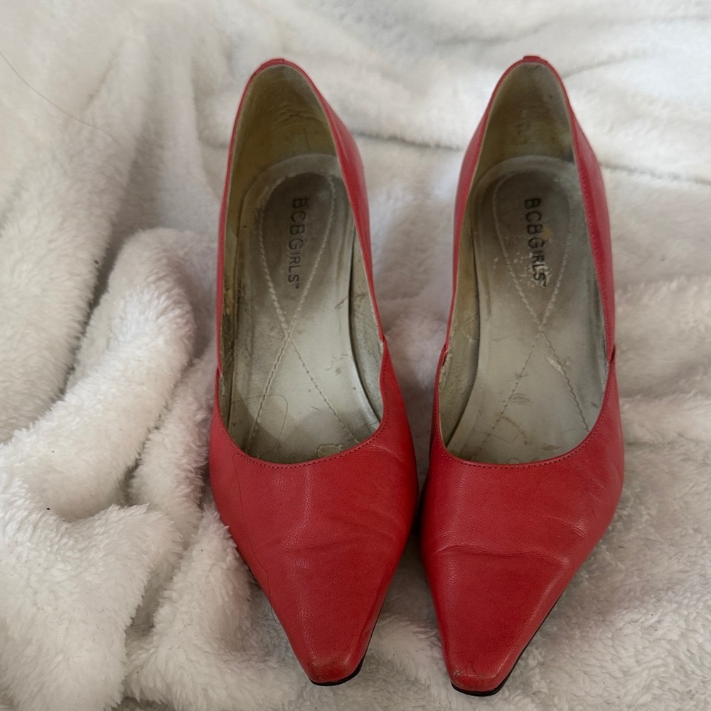 BCBGirls Vibrant Red Heels